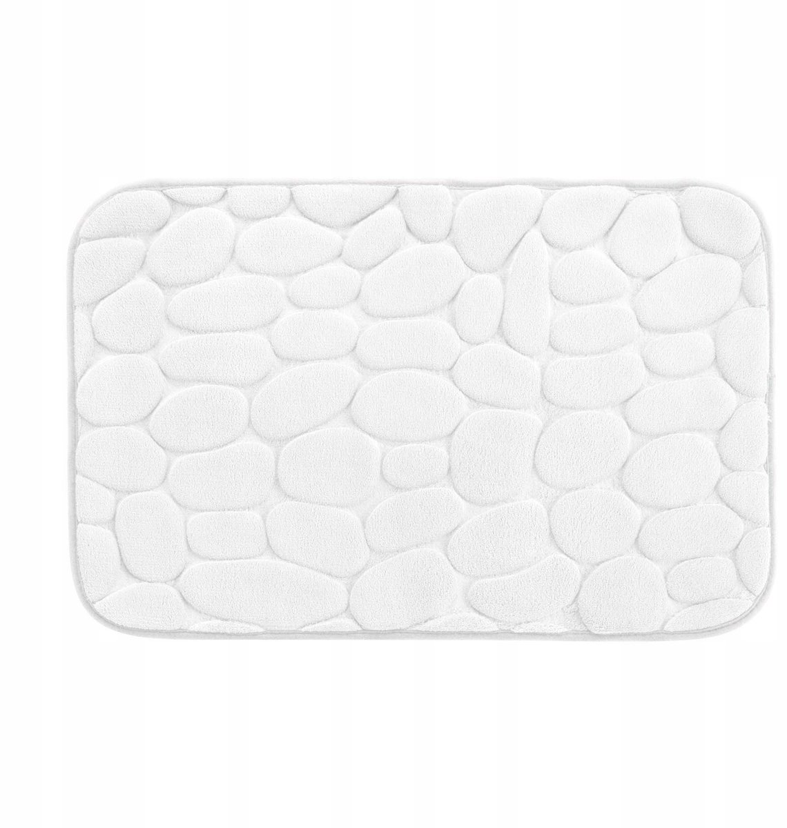 Antislip Badmat Douceur d'intérieur 40x60cm Wit - Zacht & Absorberend
