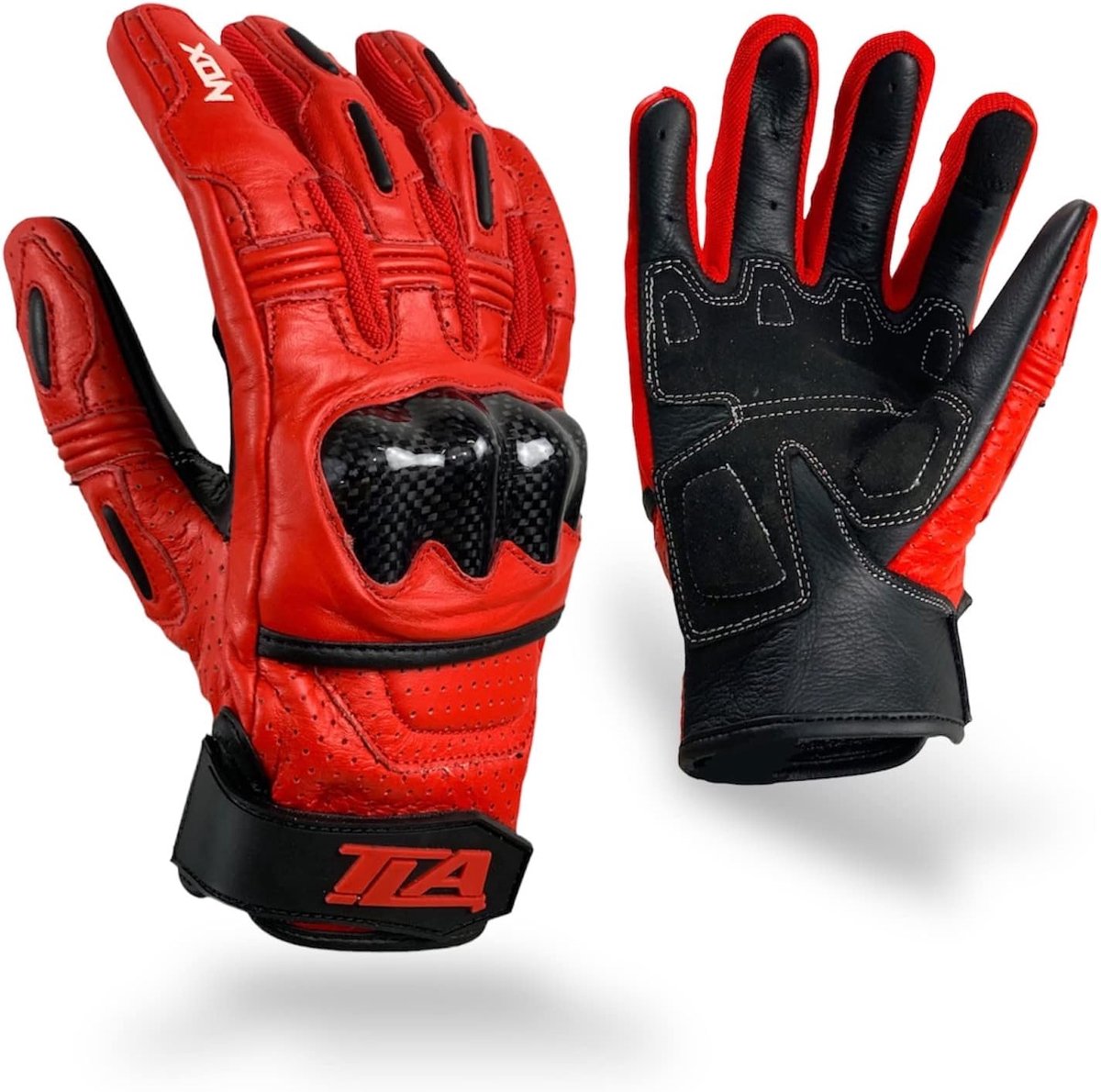 Motocross Handschoenen voor Mannen en Vrouwen - Robuuste Leder - Schokbestendig - Perfect voor Motorrijden
