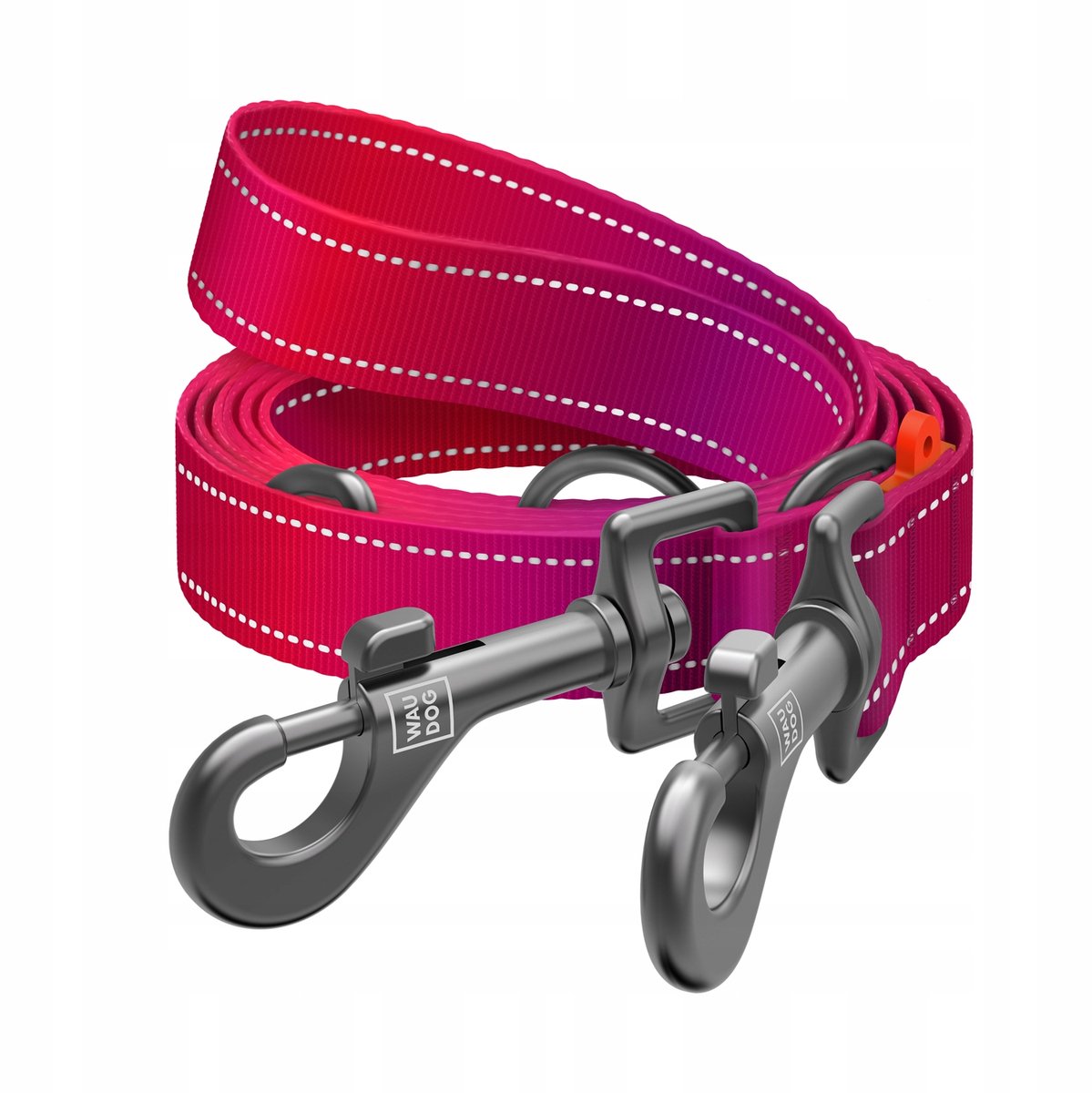 Verstelbare Nylon Hondenriem - Roze, 3m, Reflecterend