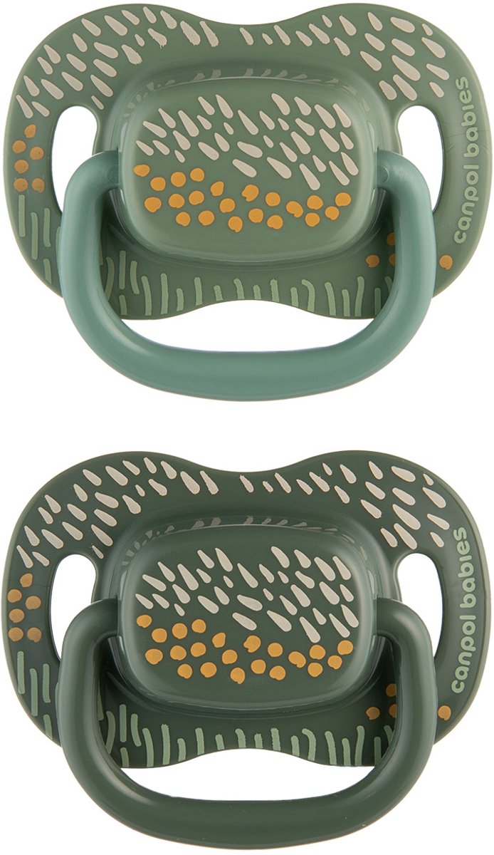 Canpol Mountains Silicone Speen 2 stuks 6-18 mnd