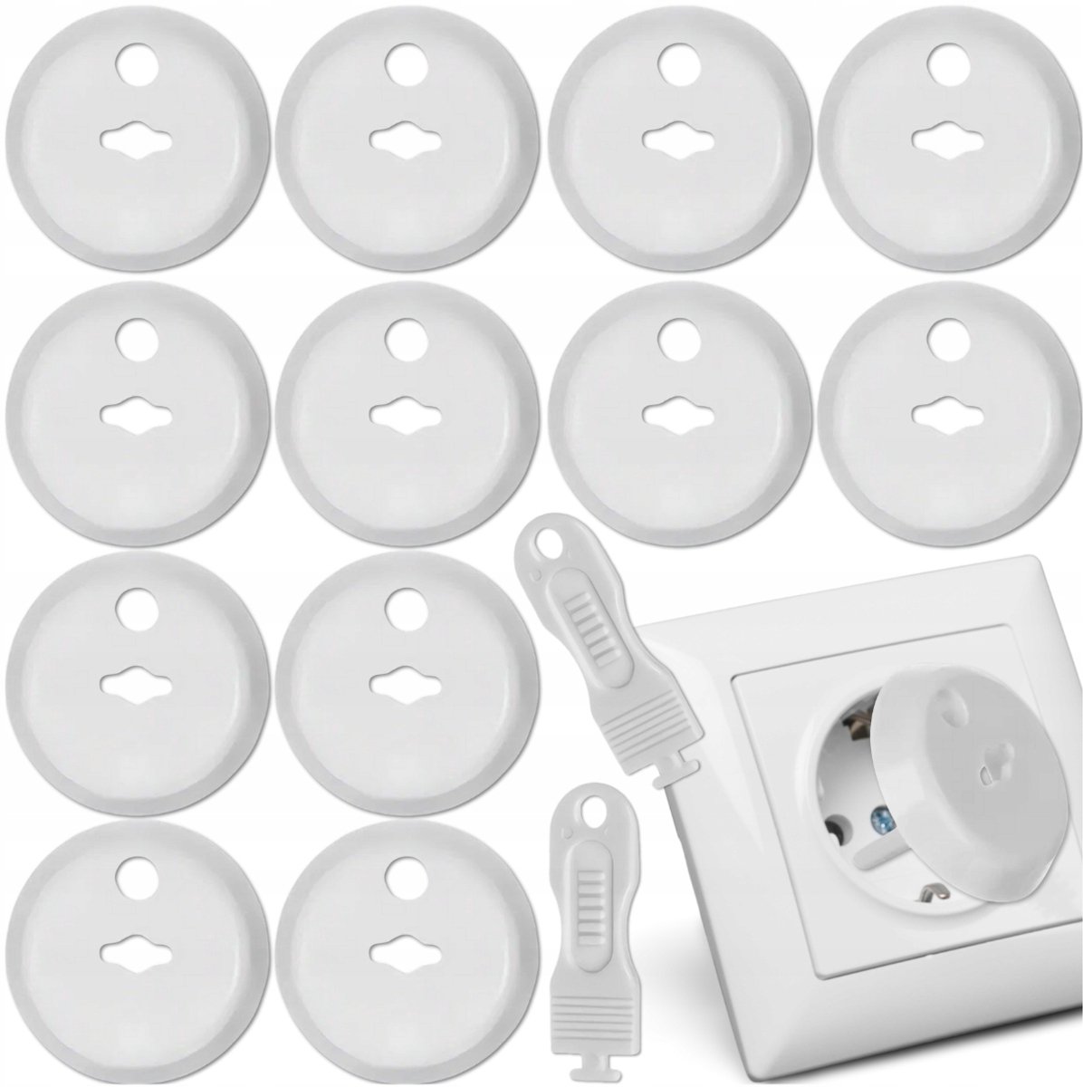 12x Kindveilige Stopcontacten - Veiligheid & Bescherming