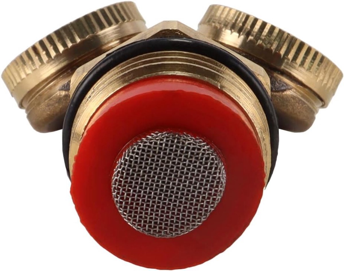 Sprinkler 2 G1/2 DN15 - verstelbaar messing - fijne waternevel - ideaal voor tuinirrigatie - ShopVlot