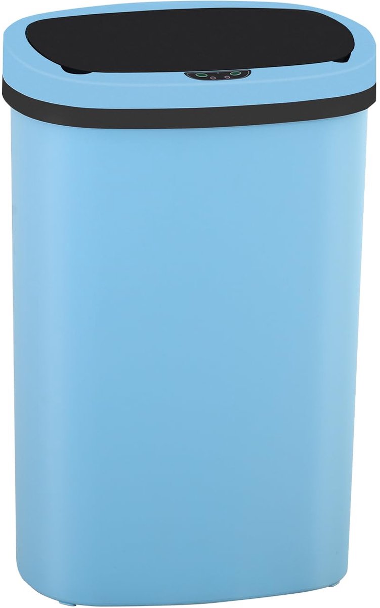 Afvalemmer 50 liter - kunststof - contactloos - ideaal voor keukenafval - ShopVlot