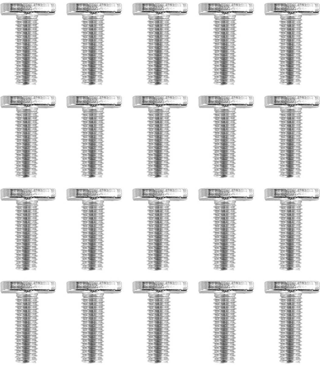 T-sleufbouten M10 x 30 mm - roestvrij staal A2-70 - hamerkop - voor zonne-montagerails - ShopVlot