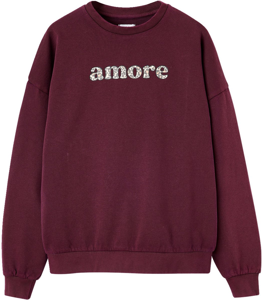 Jonen Oversized sweatshirt met luipaardprint voor meisjes JONEN