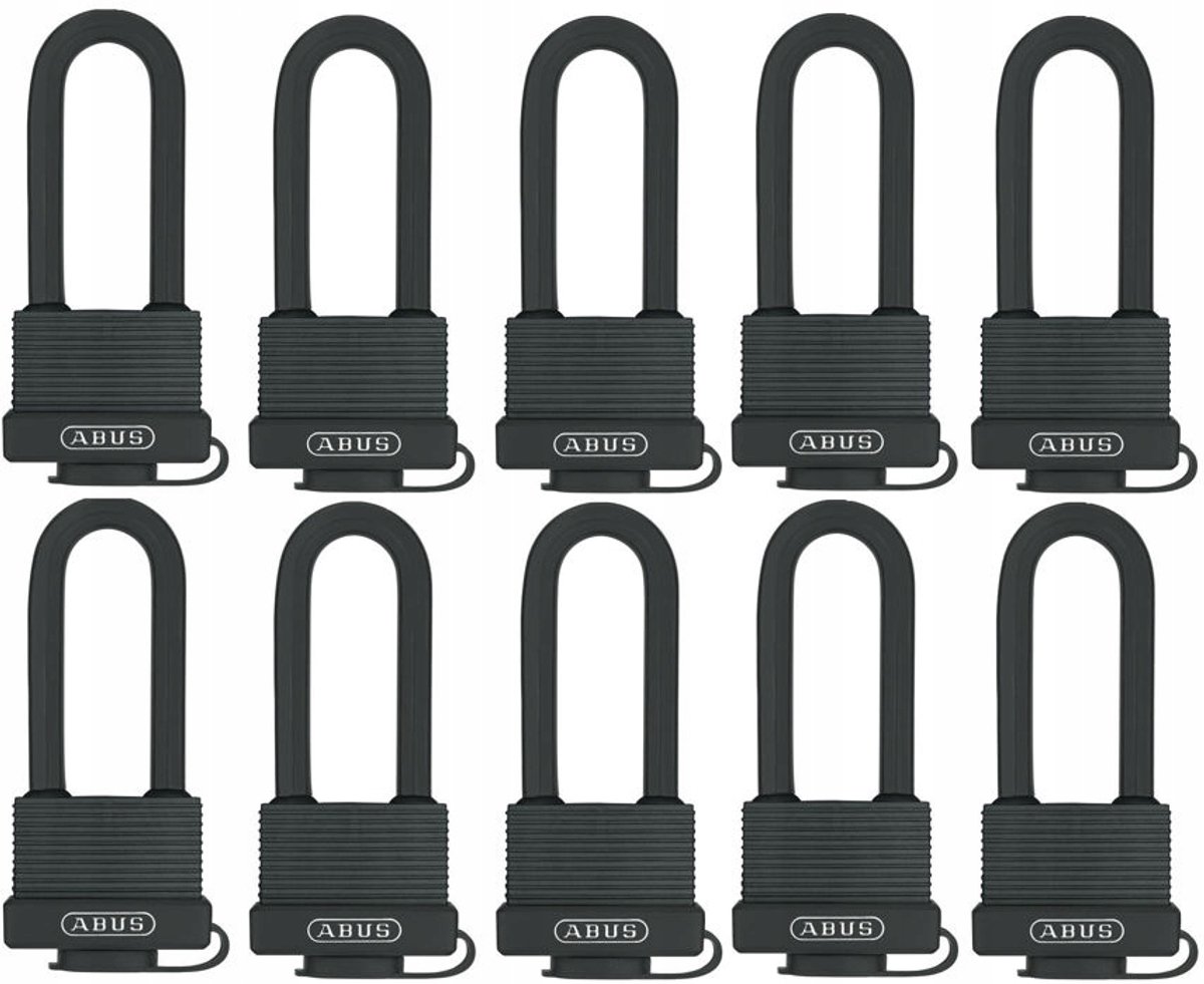 Merkloze Beveiligingshangsloten - 10 stuks, Gelijksluitend Systeem