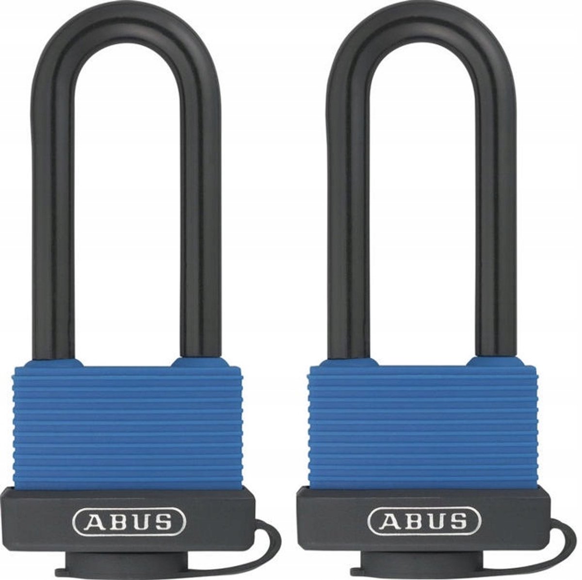 ABUS Kettingslot 2 stuks, 1 sleutel, RVS, weerbestendig