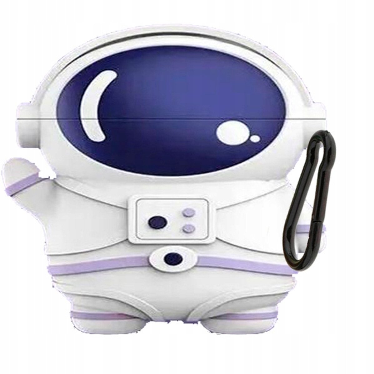 3D Astronaut Case voor AirPods 1 & 2 - Siliconen Hoesje