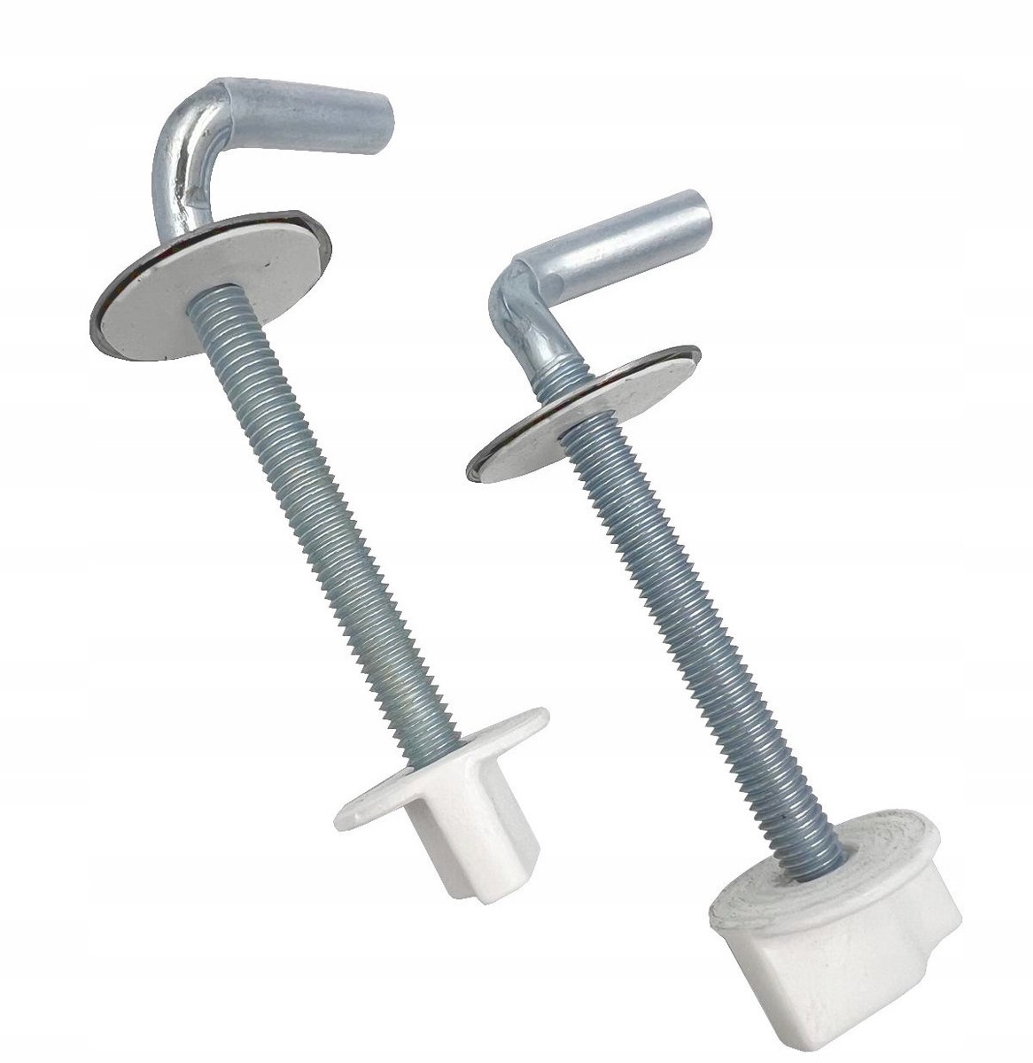 Set Hoekbevestigingen Toiletzitting - Metaal, 2 Stuks