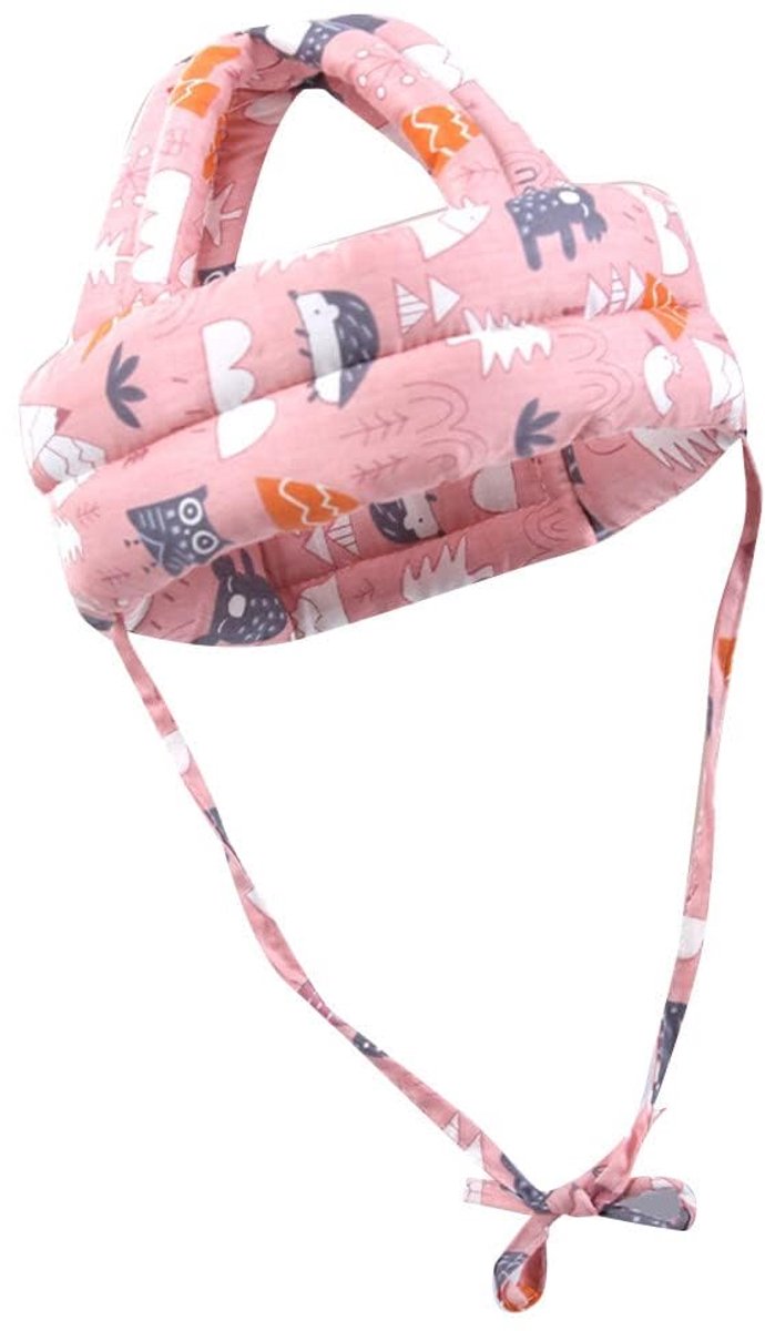 Babyhoofdbeschermer, schattige en comfortabele babyhelm voor kruipen en lopen, perfect voor peuters en baby's van 5-24 maanden (type 9)