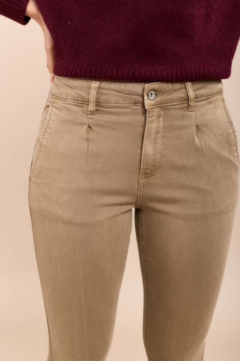 Broek Toxik3 hoge taille camel