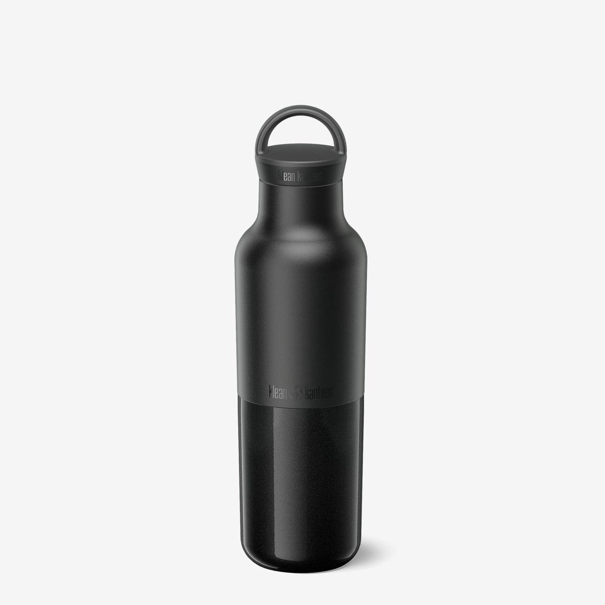 Klean Kanteen Rise Classic Insulated 592ml - Arch Loop Cap Black- Geïsoleerde waterfles