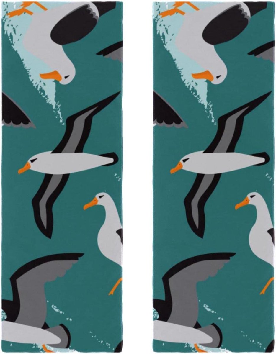 Microfiber Handdoek - Sport Handdoek - Koel Blijven - Sneldrogend Absorberend - 29.5 x 81.5 cm - Veelkleurig
