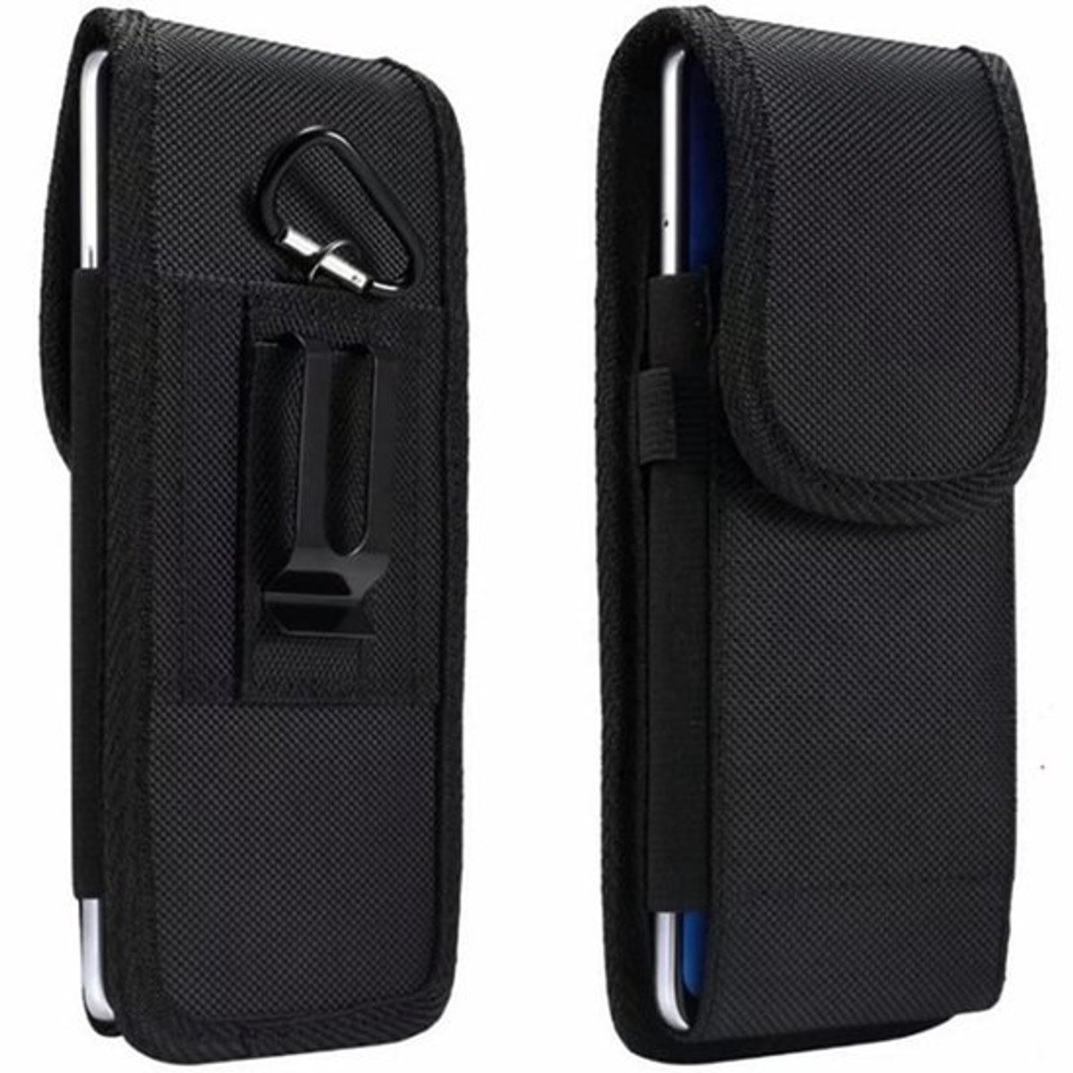 Heuptas voor mobiele telefoon - Riemtasje voor senioren - Duurzaam Oxford-weefsel - Waterdicht - Geschikt voor Beafon modellen - Elastische band - Telefoontas