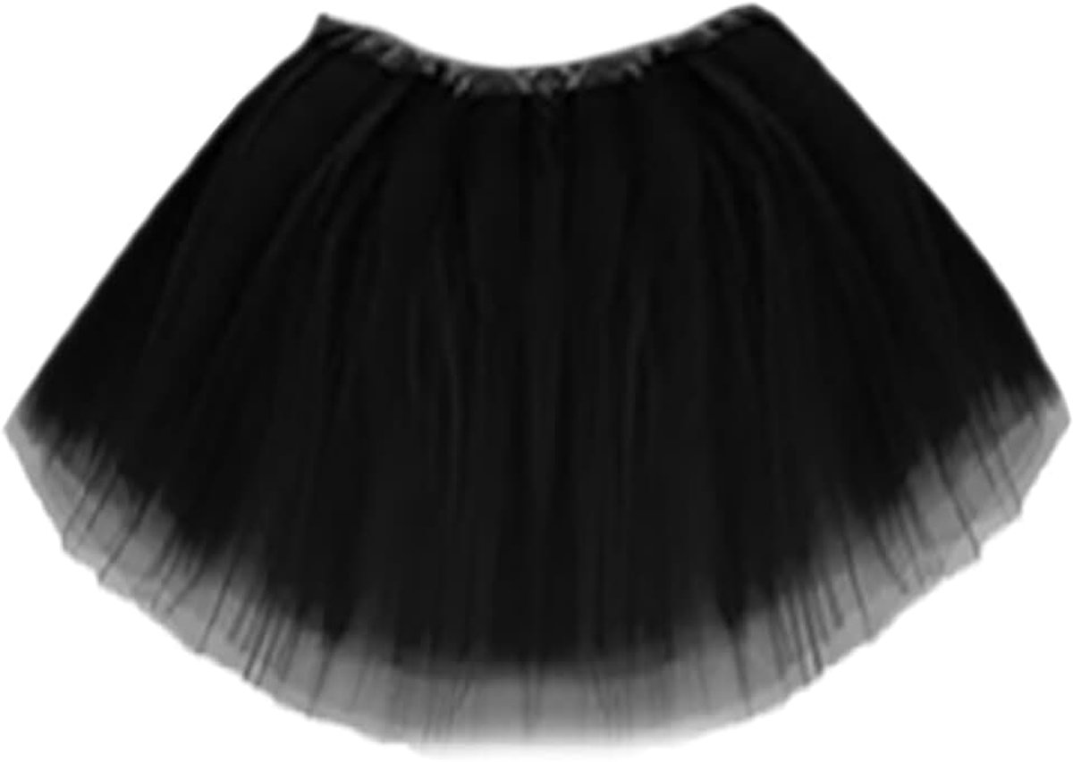 Tule rok, elastische tule rok, tule rok, dames meisjes, tutu-rok, tutu-rok, Halloween, tutu, ballerina voor carnaval, Halloween, party, dansshow