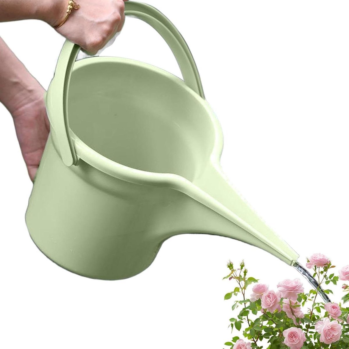 Tuingieter - Plantensproeier Gieter - Planten Water Geven - Interne Capaciteitsschaal - 5 liter - Groen