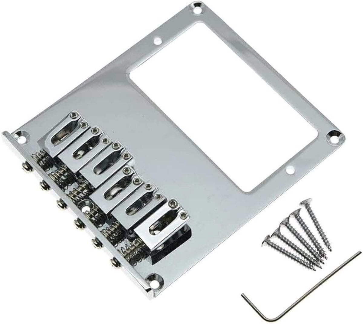 Tele Bridge Tele Humbucker Gitaar Brug voor Telecaster Gitaar Chroom