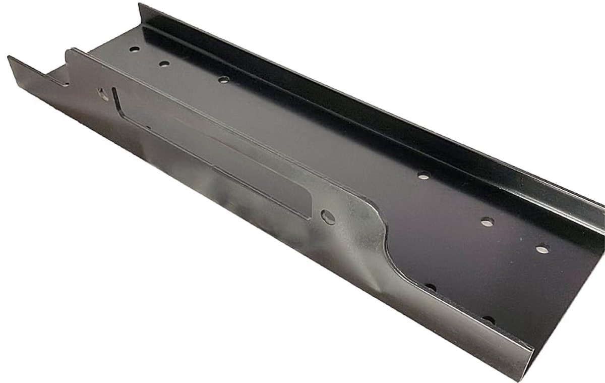 montageplaat voor kabeltakel 7000-13000 lbs, bevestigingsplaat, afstand van de montagegaten 254 mm x 114 mm