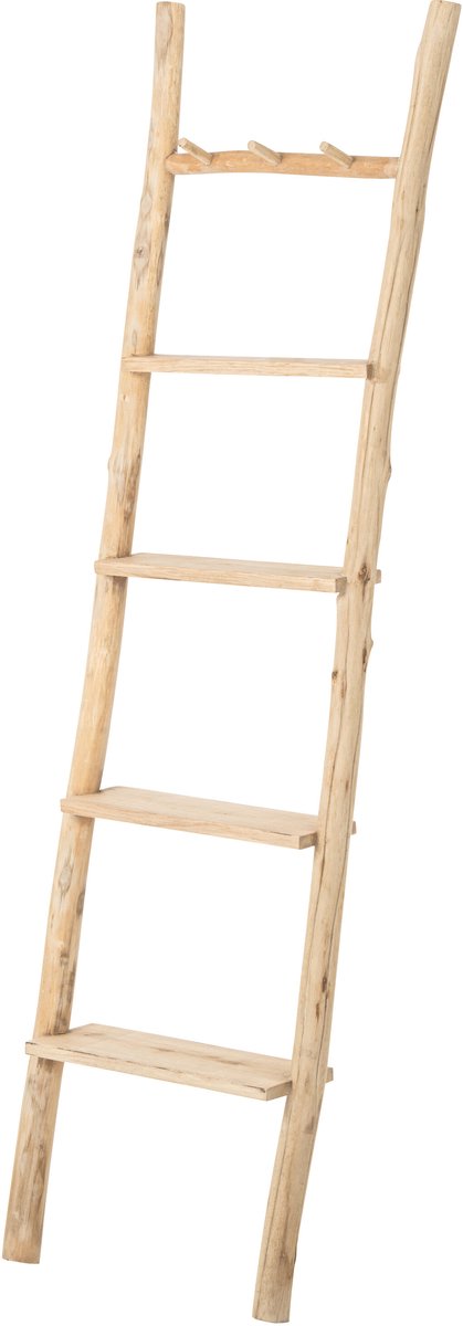 J-Line Ladderrek Chamonix - dennenhout - naturel