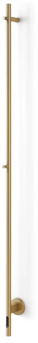 DutchLine Almi - Elektrische Handdoek Verwarmer - 24W - 1600*85*130mm – Geborsteld koper