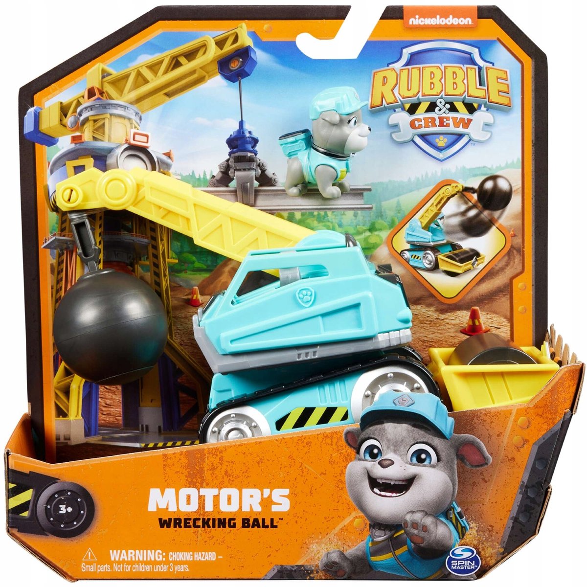 Paw Patrol Bouwvoertuig Motor met Figuur - Leuke Speelgoed Vrachtwagen