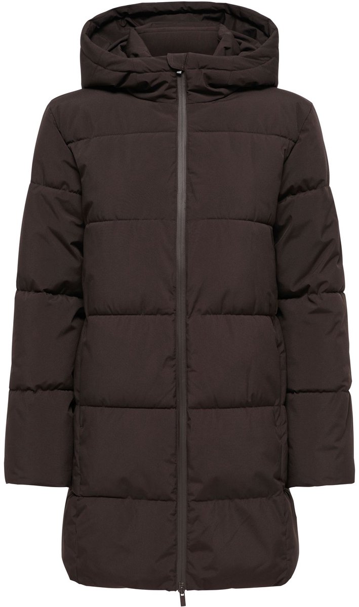 JDY - JDYLUNA LONG HOOD PUFFER OTW HAB - Dames - Gewatteerde jassen