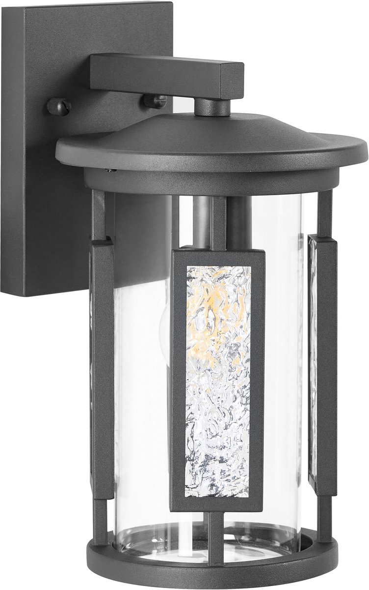 VEDEA - Buiten wandlamp - Zwart - Aluminium