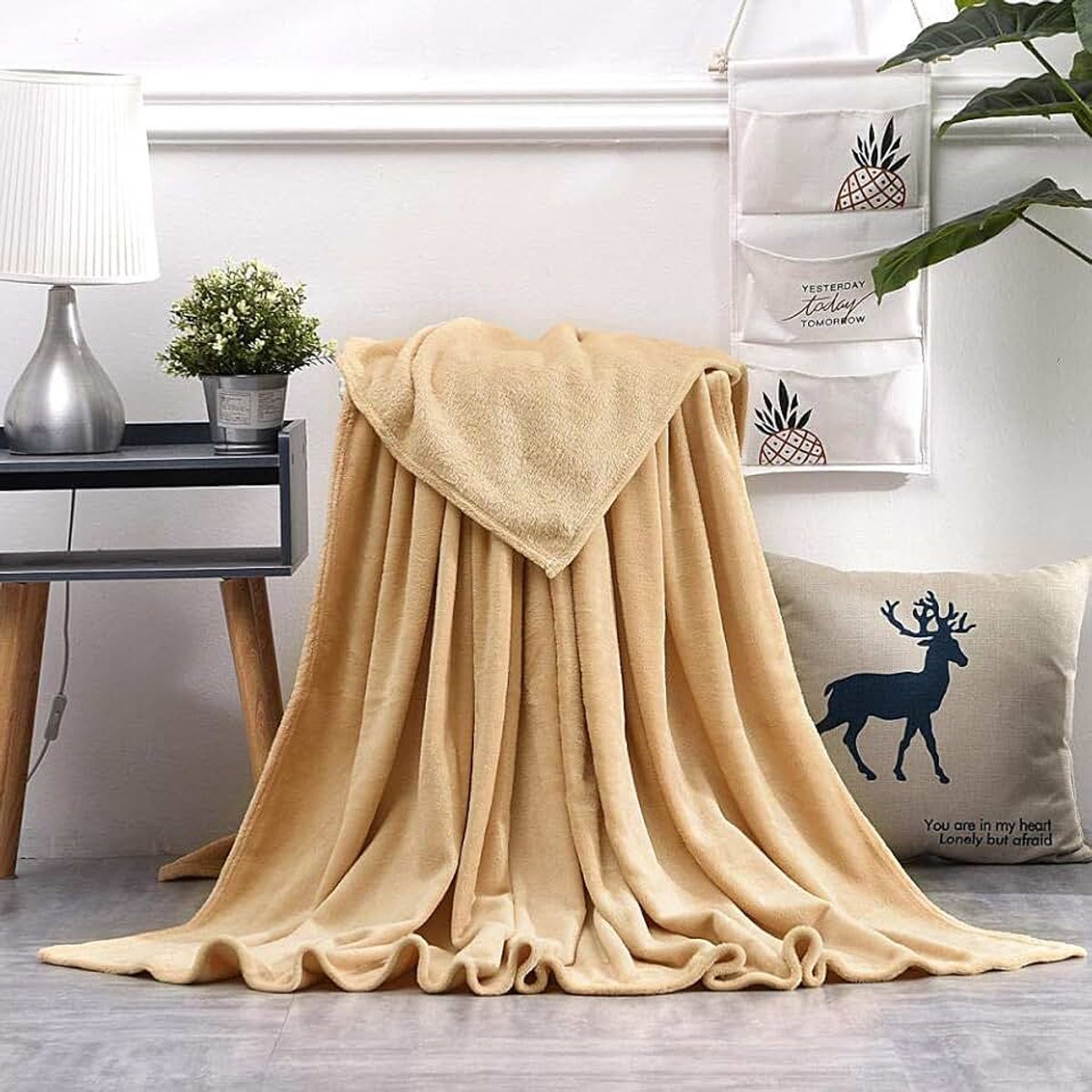 Fleece werpdekens Reisformaat - Superzachte donzige warme stevige bedspreien voor bank Microfiber deken -15_120 * 200