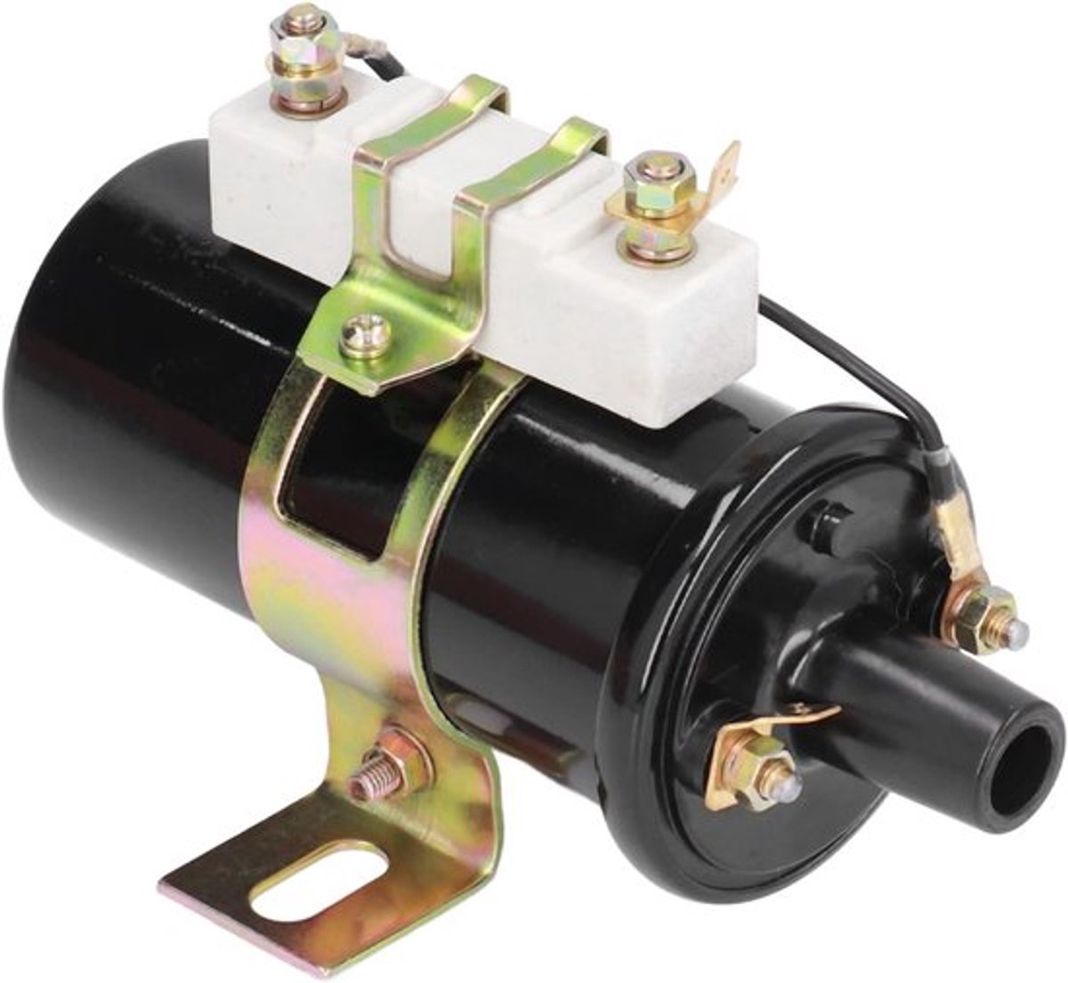 Hoogwaardige elektrische ontstekingsspoel, 6 Volt of 12 Volt, slijtvast en brandstofbesparend voor tractoren en landbouwmachines