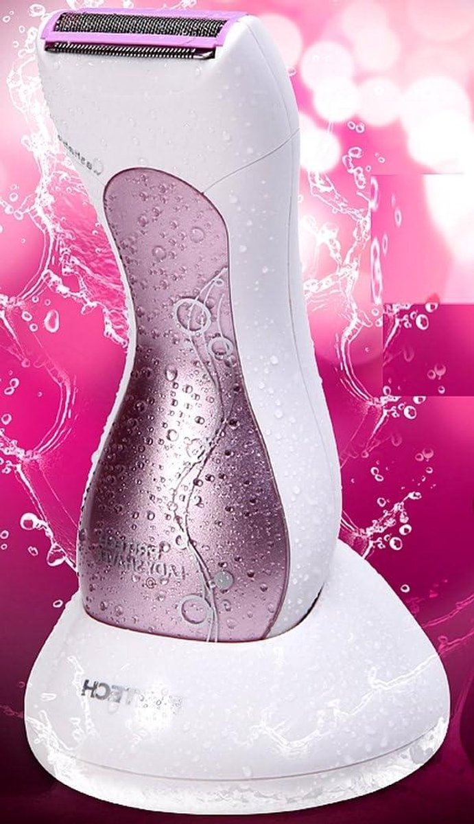 Elektrisch Scheerapparaat - Ladyshaver Onthaarder - Ongewenste Haren Verwijderen - Waterdicht Ergonomisch Design - 399 g - Roze