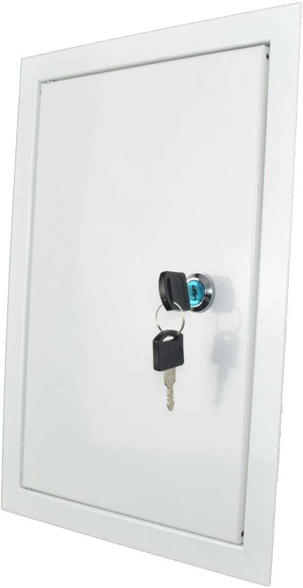 Metalen inspectieluik met gleuf 60x60 cm