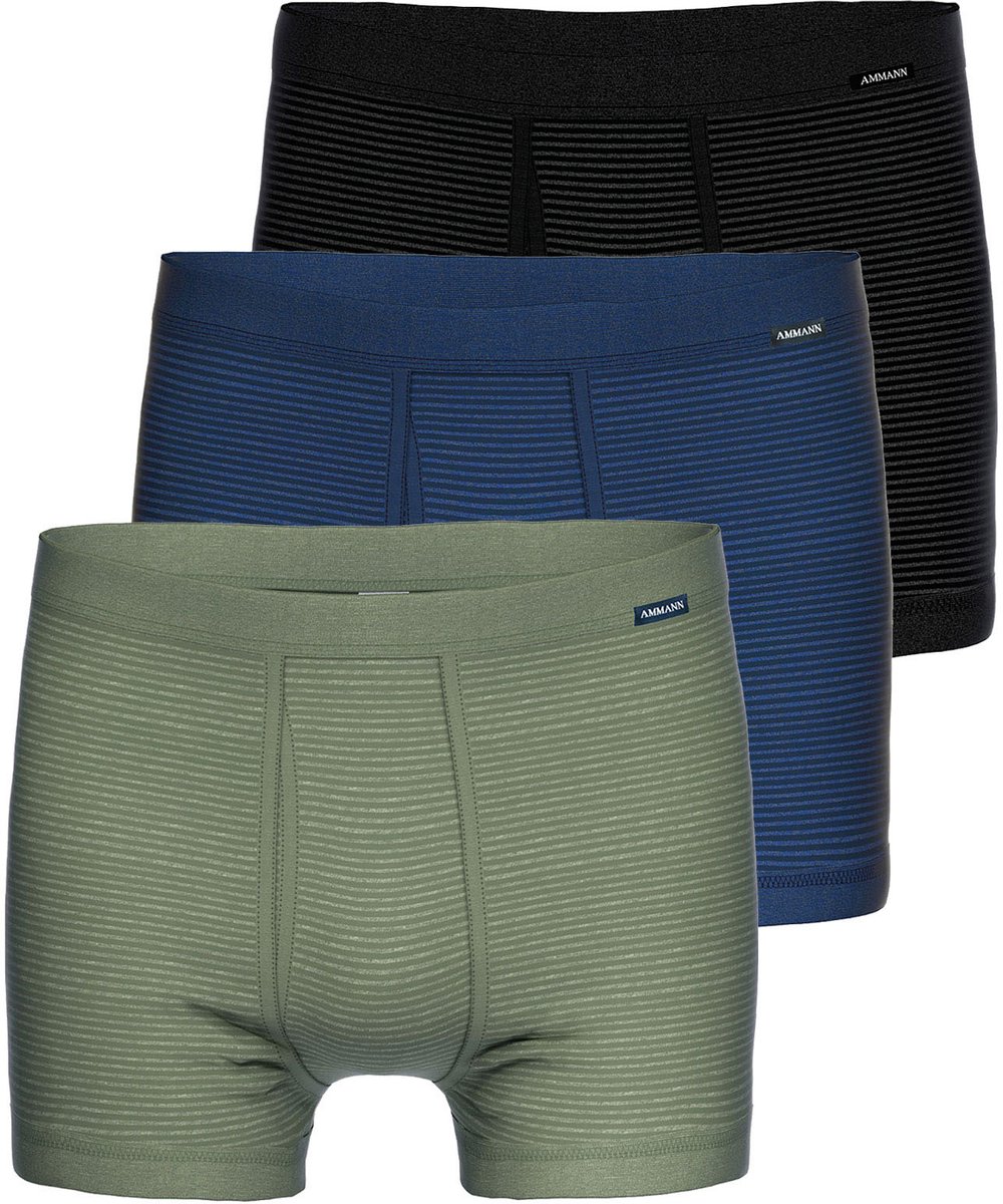 3-pack korte broek met gulp Day Classic / Jeans fijne rib