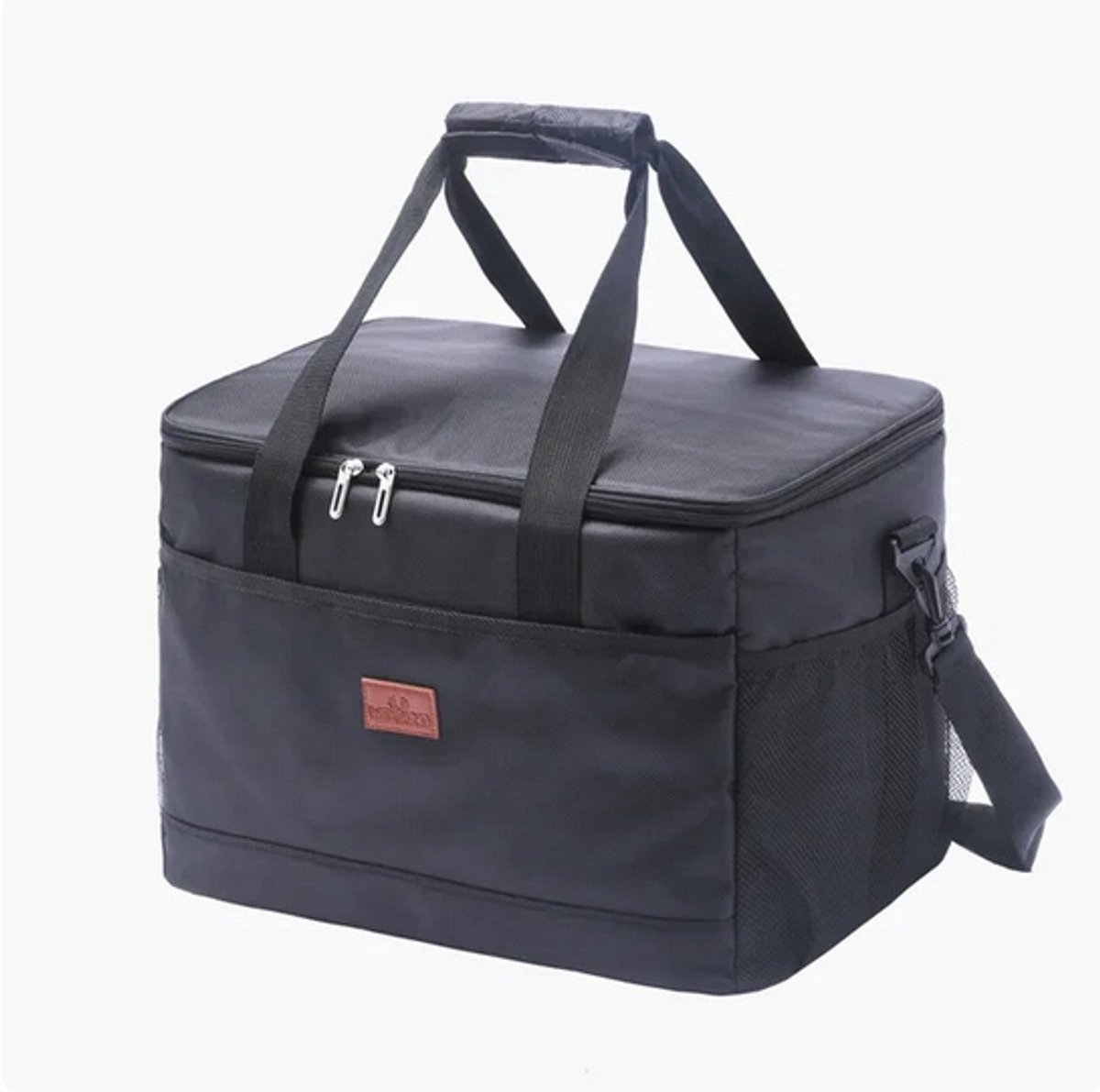 Grote Thermos Lunchtas 33L Zwart - Ideaal voor Picknicks