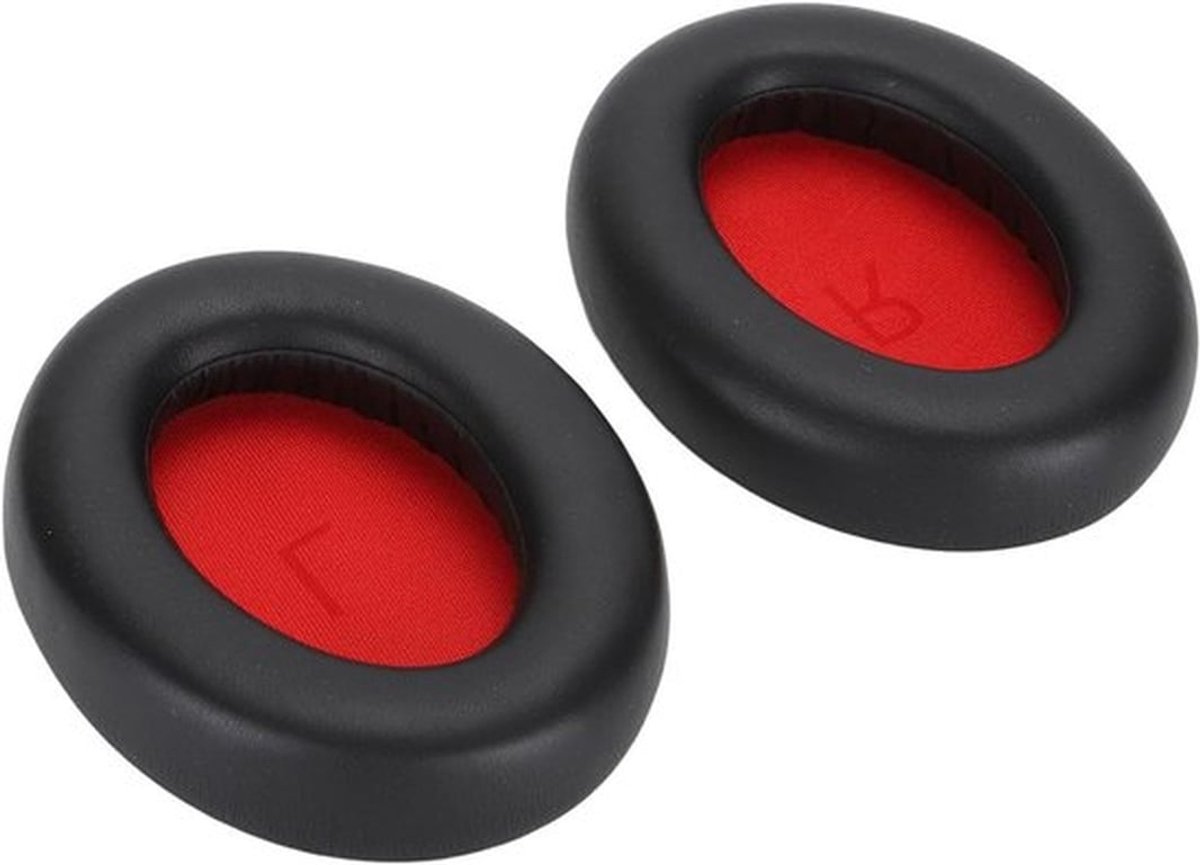 - Oorkussentjes voor Hoofdtelefoons - Accessoires - Eiwitleer - Vervanging - Geschikt voor Hoofdtelefoons - Zwart Oorkussentjes voor Hoofdtelefoons, Vervanging.