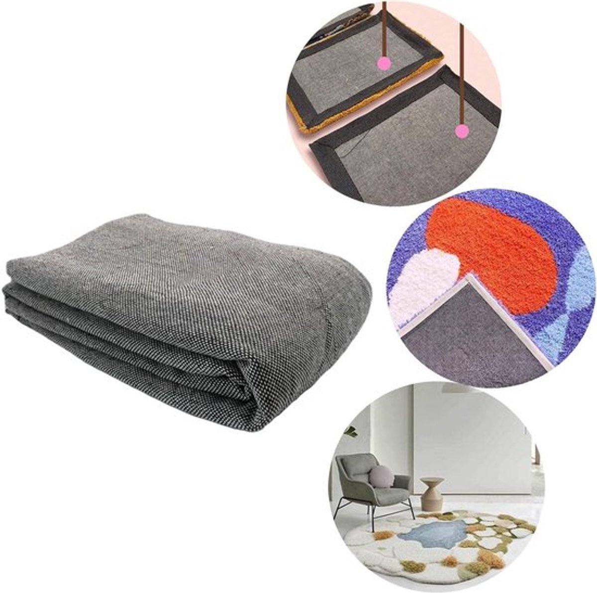 Anti-slip Achtergrondstof 1M Breed - Polyester Katoen, Lichtgewicht en Flexibel voor Creatieve Projecten