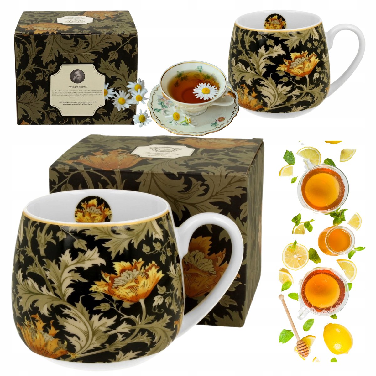Elegante Baril-mok 430 ml - Perfect voor koffie en thee in geschenkverpakking