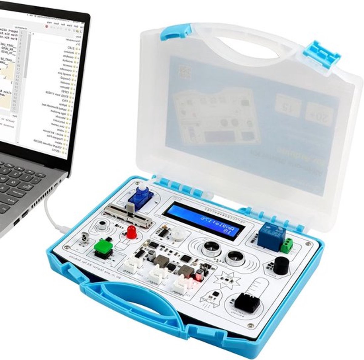 All-in-One startpakket voor Arduino met 15 sensoren en 21 leerlessen voor beginners en hobbyisten