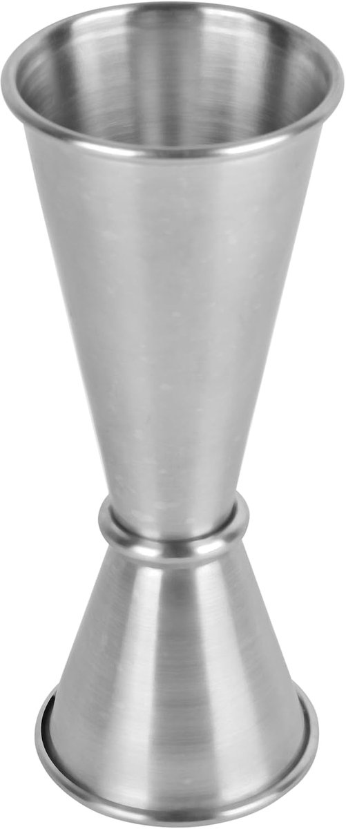 Maatbeker voor barkeepers – dubbele maat-cocktailmeetinstrument met 1 ounce en 2 ounces (Bell)