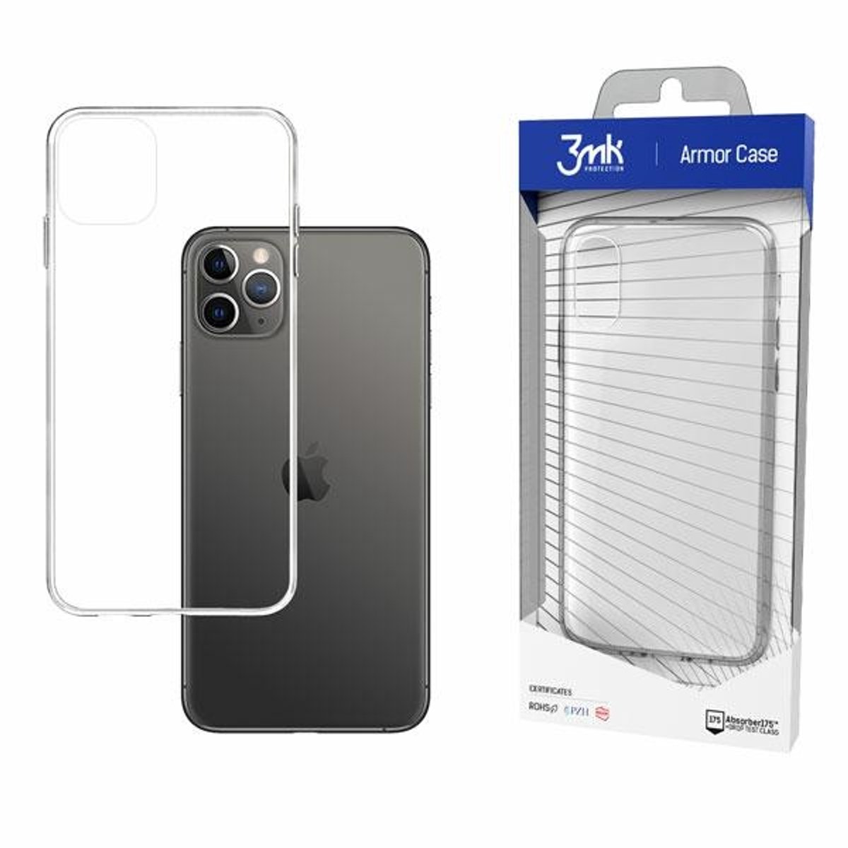 3Mk Gehard Glas Voor Iphone 11 Pro Max - All-Safe Ac Hoogwaardige Bescherming