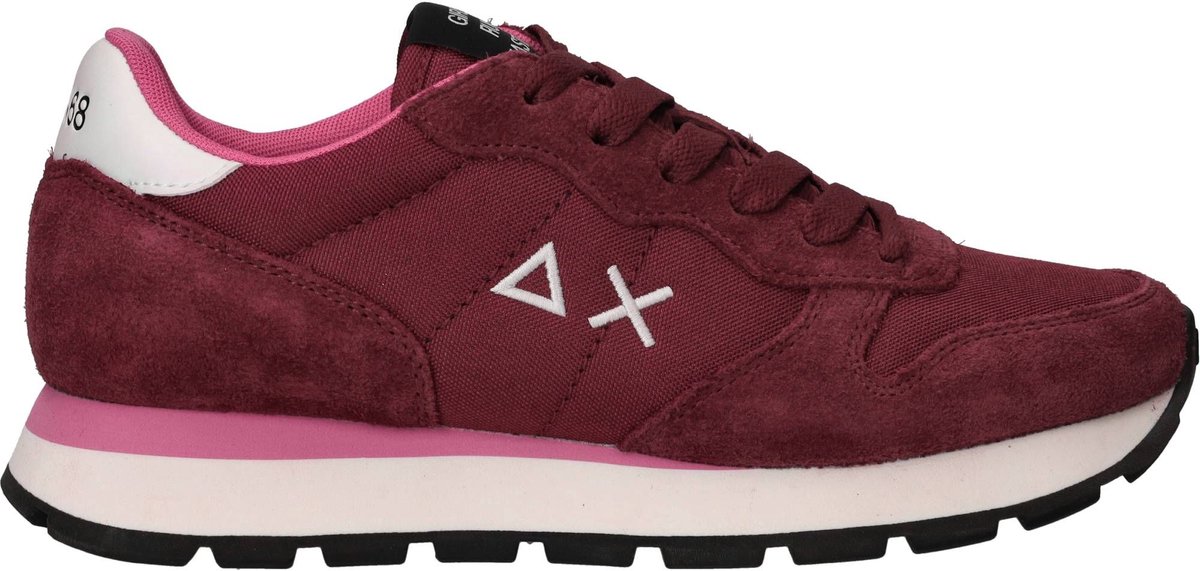 Sun68 Ally Solid Sneakers - Dames - Rood - Maat 41