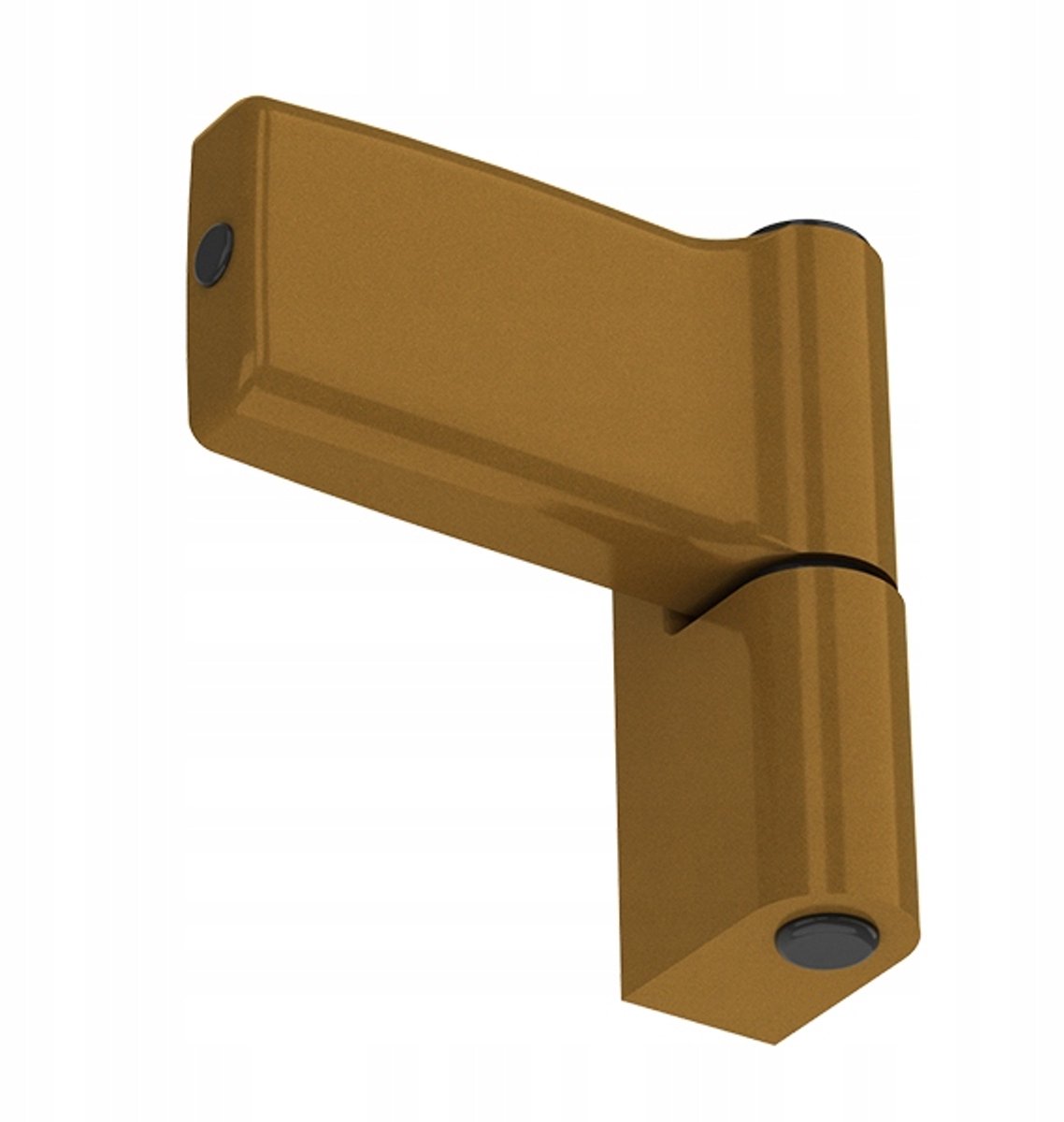 Jocker Scharnier voor PVC Deuren - Goud - 20.5mm