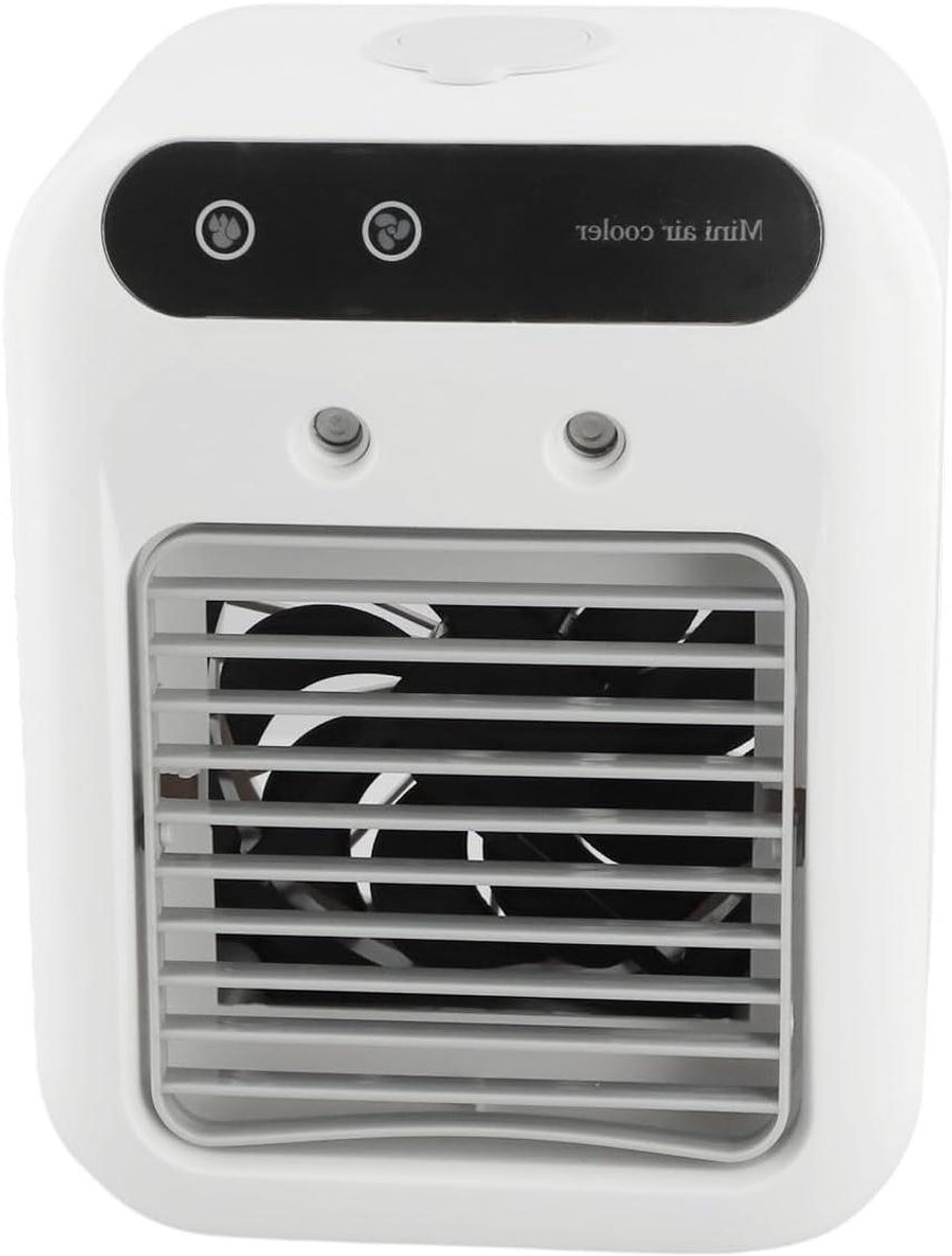 Draagbare Airco - Persoonlijke Koeler - Persoonlijk Comfort - USB Oplaadbaar - 21 x 17 x 12 cm - Wit