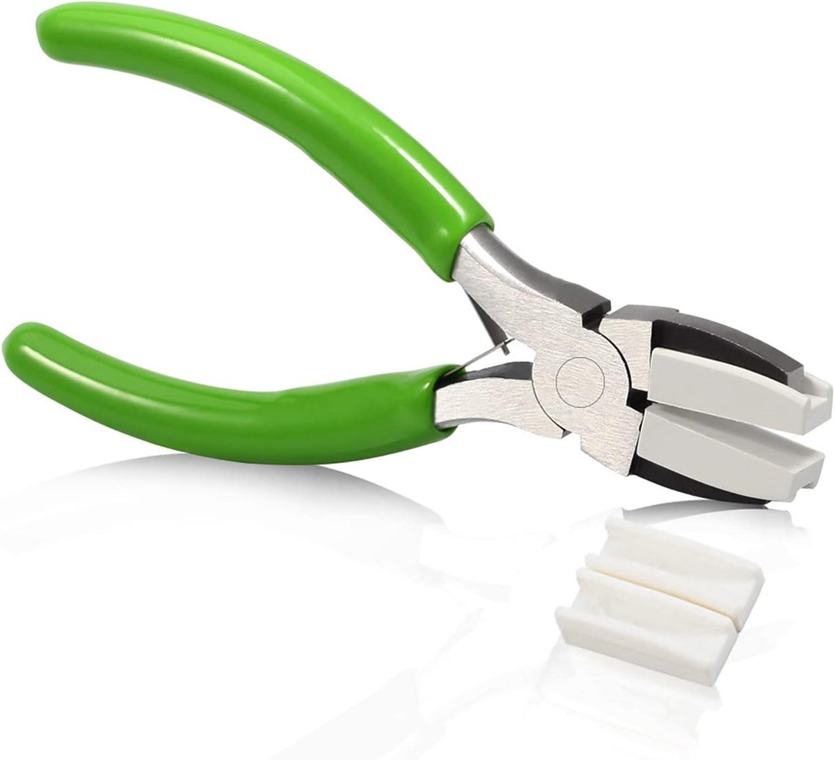 Nylon Kaak Tang - Sieraden Tang - Sieraden Maken - Dubbele Veer Ontwerp - 5 Inch - Groen
