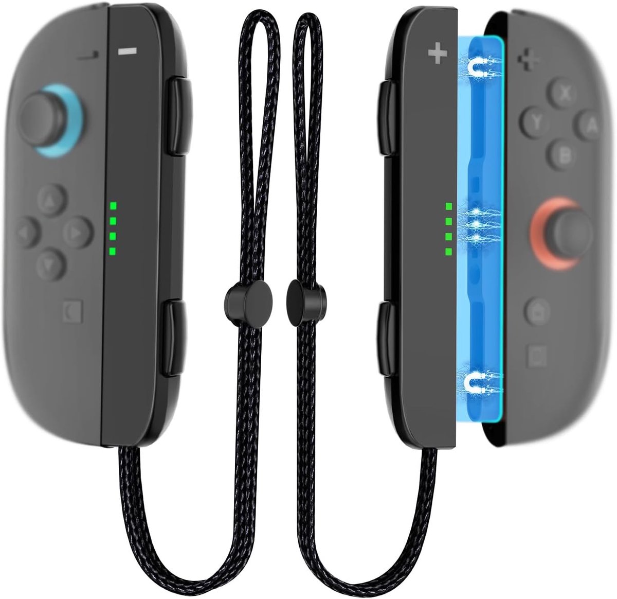 Nintendo Switch 2 polsband, verstelbare en ergonomische Switch Joy Con Strap accessoires, voor NS Joycon 2, GameCube GameCube GameCube GameSwitch polsband, zwart