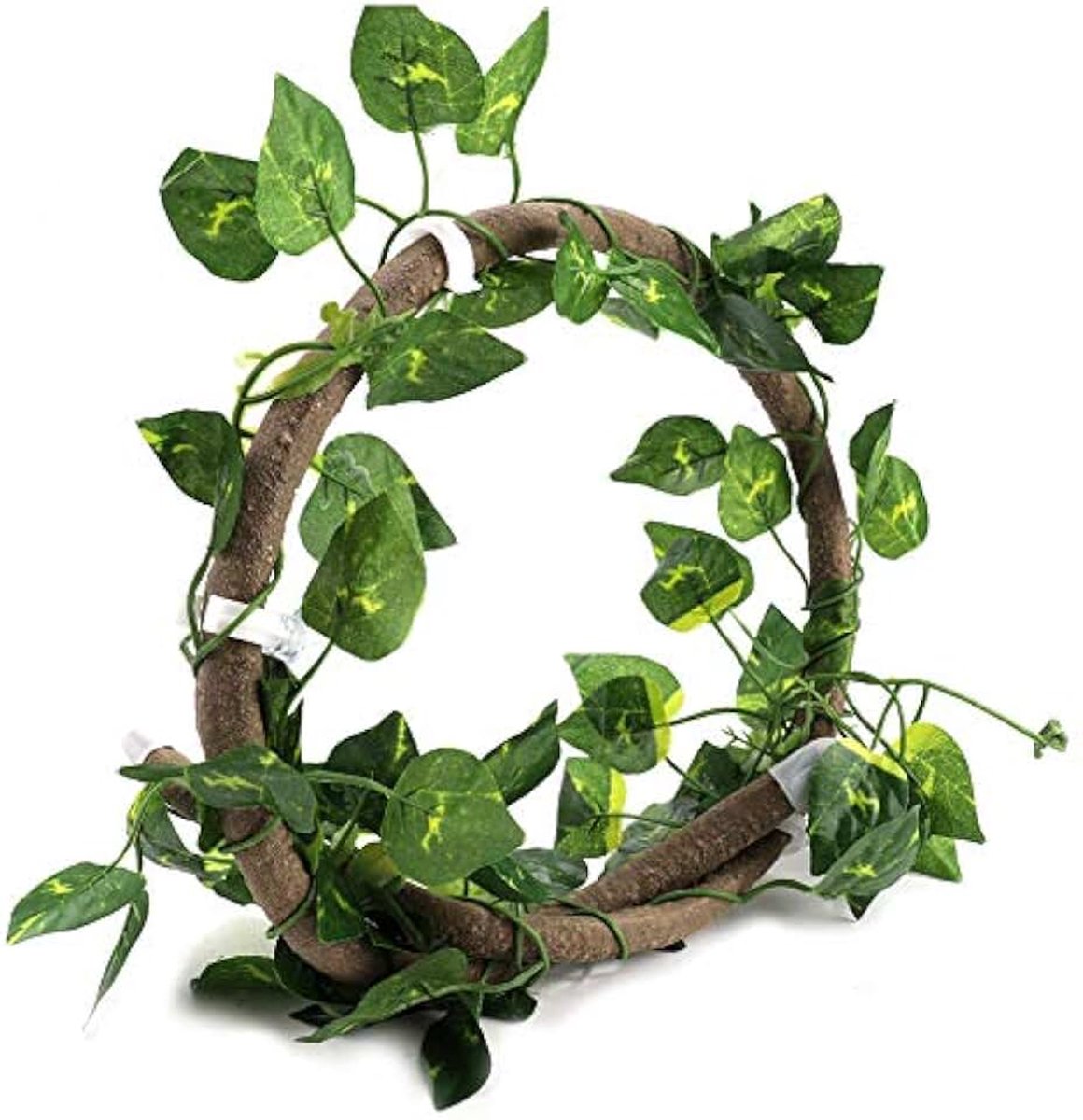 Wijnstokken, Reptielen Klimmen Tak Flexibele Realistische Jungle Vines Huisdier Habitat Decor voor Hagedissen, Kikkers, Slangen, Kameleons en Meer Reptielen (Rotan +