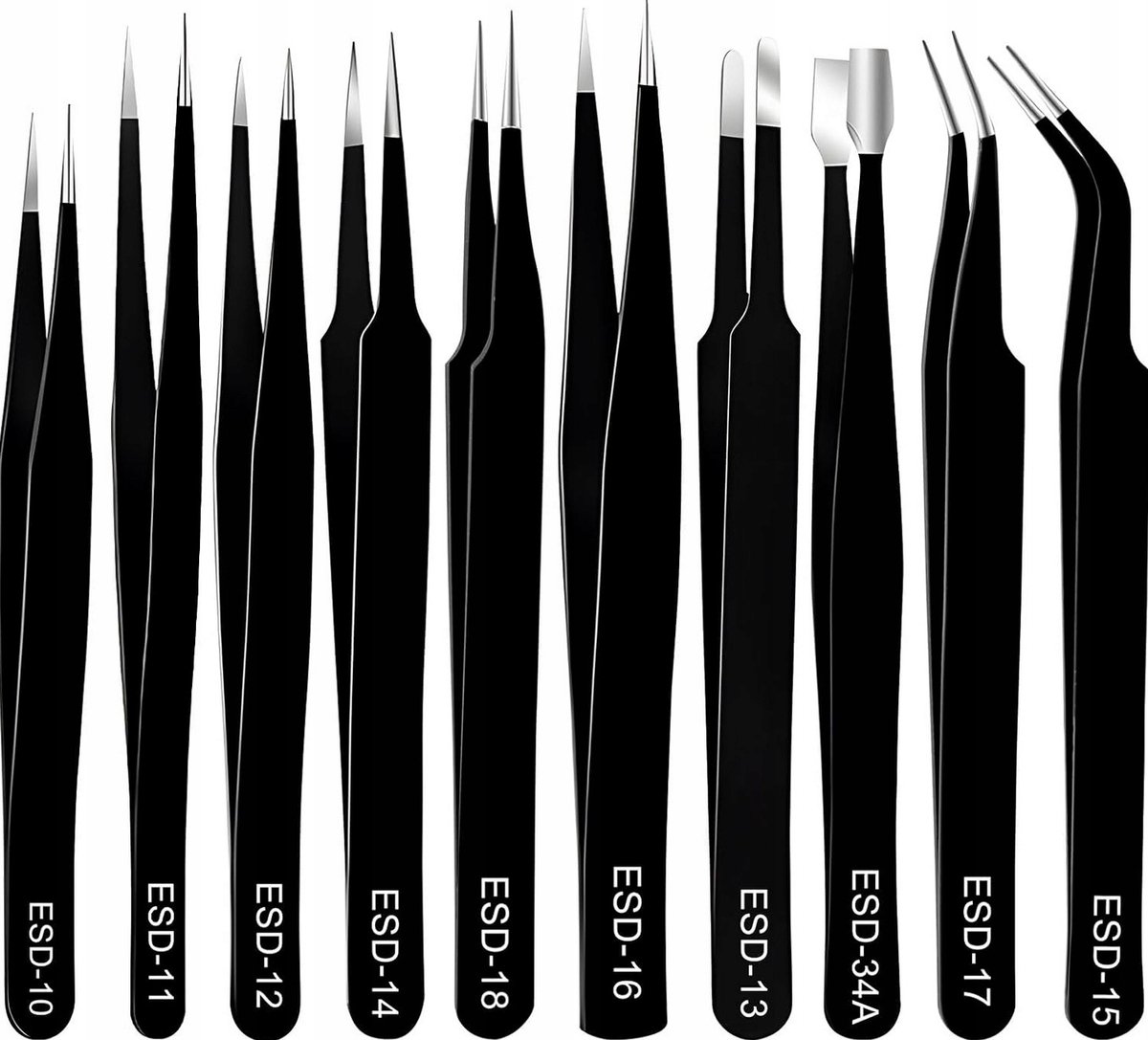 Precisie Tangen Set - Multitool Handgereedschap - Duurzaam & Ergonomisch