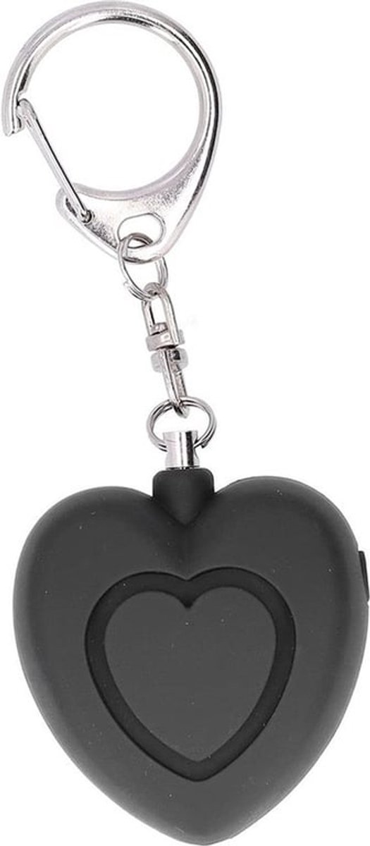 - Persoonlijk Alarm - Zelfverdedigingsalarm - Veiligheid voor Ouderen en Kinderen - Zwart - Sleutelhanger Alarm - 130 Decibel - Compact en ...
