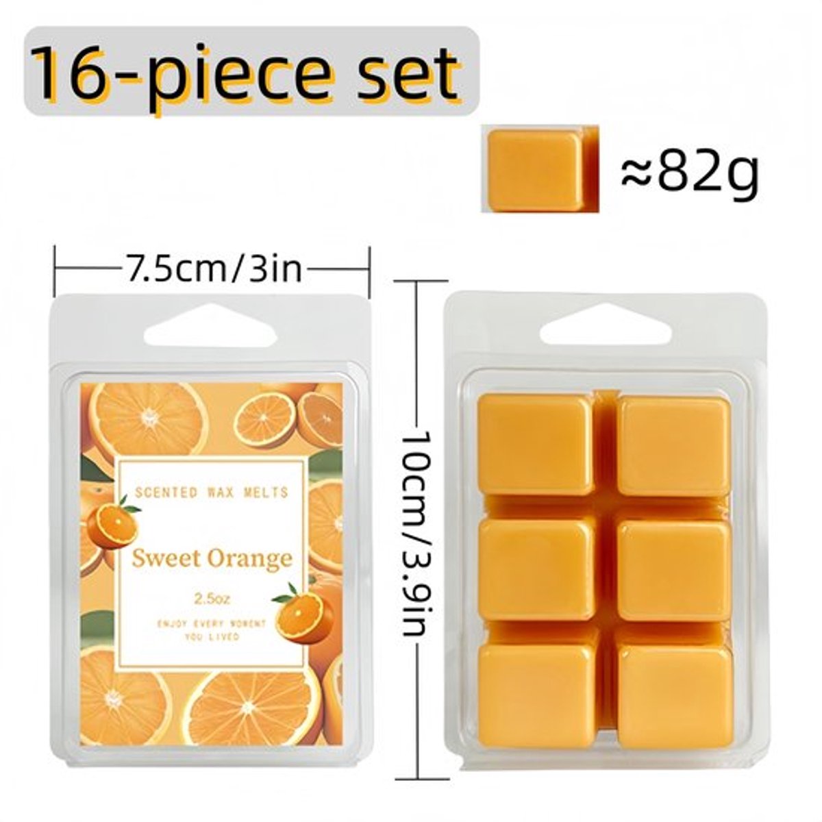 Sojawas - Geurkaarsen - Ecologisch en Natuurlijk - 16 Kleuren - Waxmelts - Voor Geurlamp - Herfstgeuren