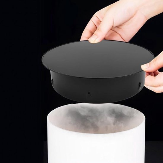 Schoorsteenkap van roestvrij staal voor ovenbuizen, met verstelbare klemmen, zwart, geschikt voor schoorsteenbuizen van 180 mm. van Merkloos	 — afbeelding 4