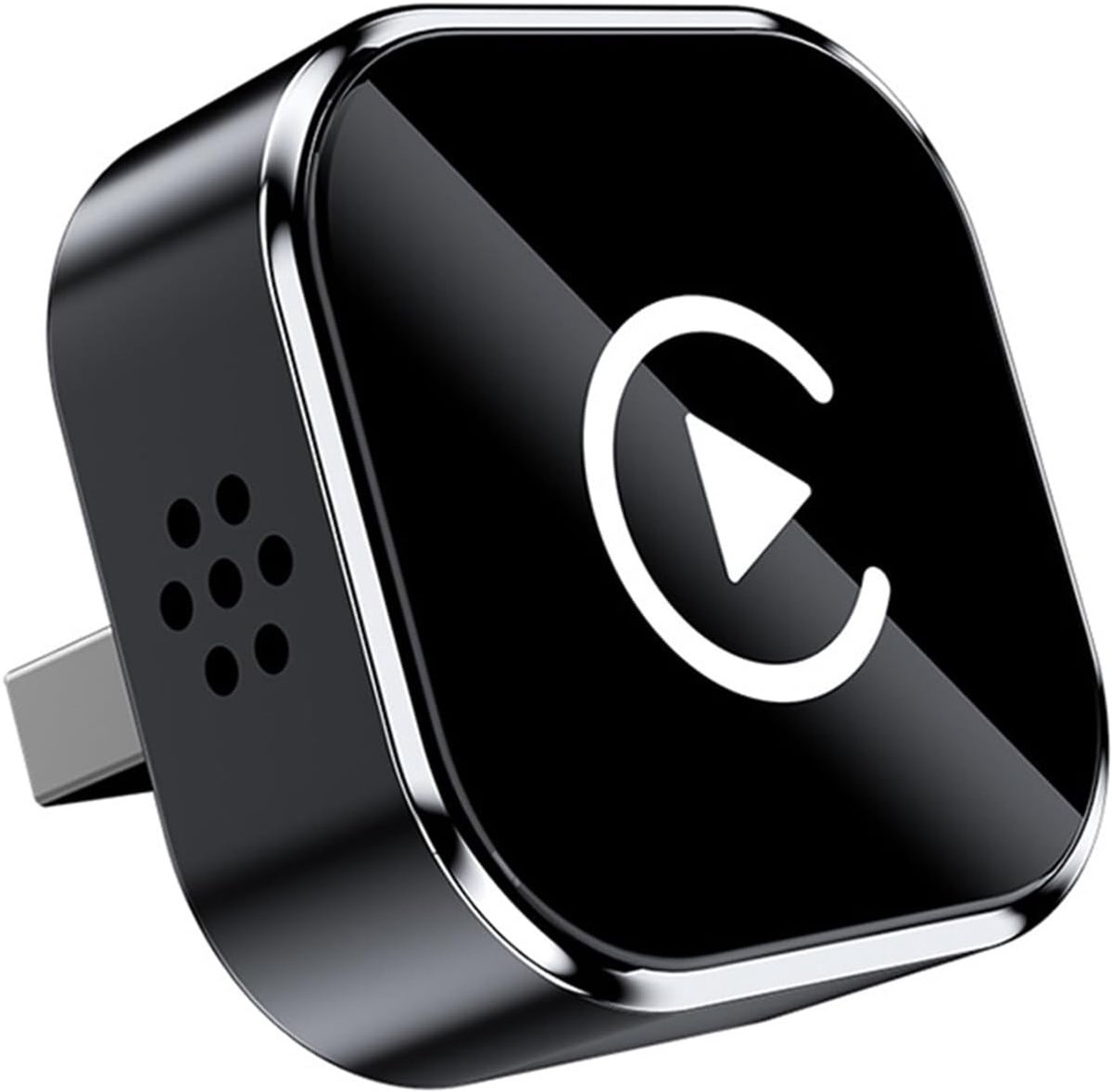 SnelShoppen - Draadloze CarPlay Adapter voor iPhone - Upgrade naar Wireless CarPlay - Plug & Play - USB/Type-C - Mini & Stabiliteit - Compatibel met i